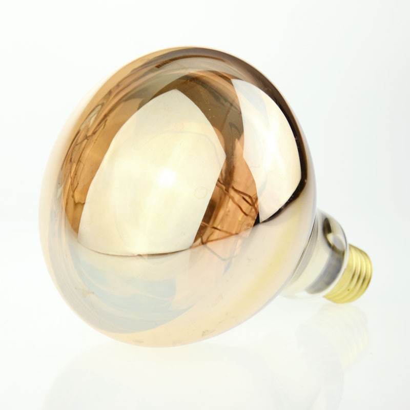 100W 200W 250W 300W R125 IR Lamp Infrared Heater Lamp Bulbs for Poultry Farm