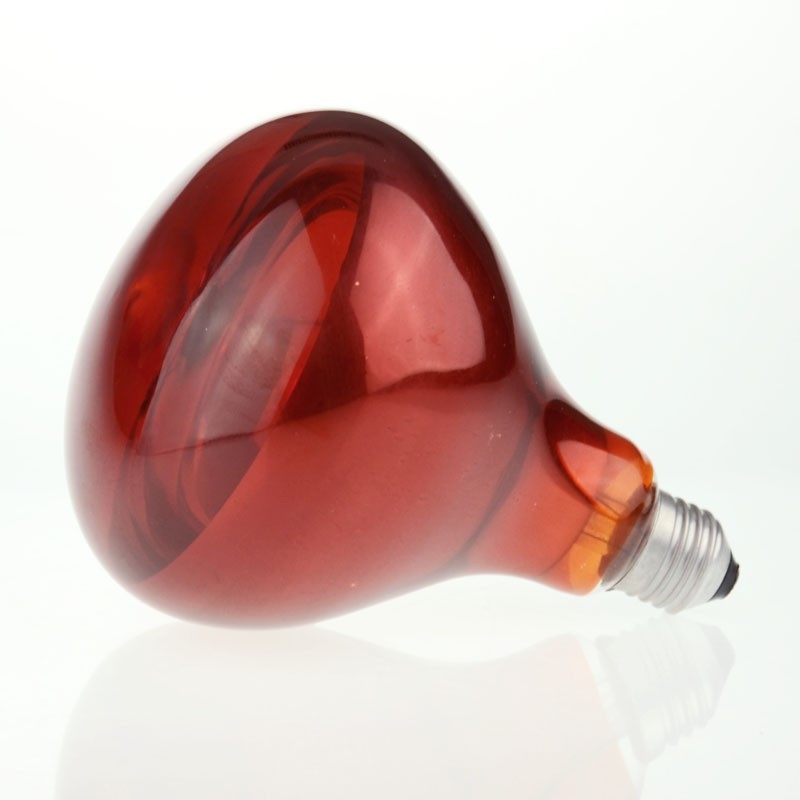 Infrared Incandescent Heat Lamp 250 Watts R125 for Import